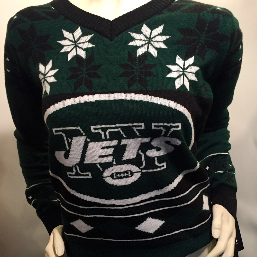 New Jets sweater NFL apparel size Small